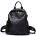 Casual Leather Backpack- Seattle