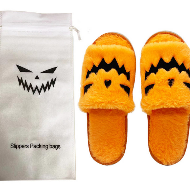 Women Christmas Slippers Plush Shoes