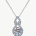 Carat Moissanite Pendant Necklace